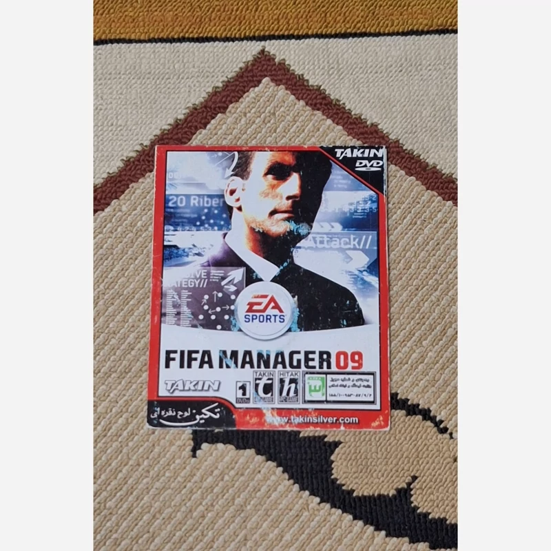 بازی کامپیوتری FIFA MANAGER نشر تکین لوح نقره ای مخصوص PC