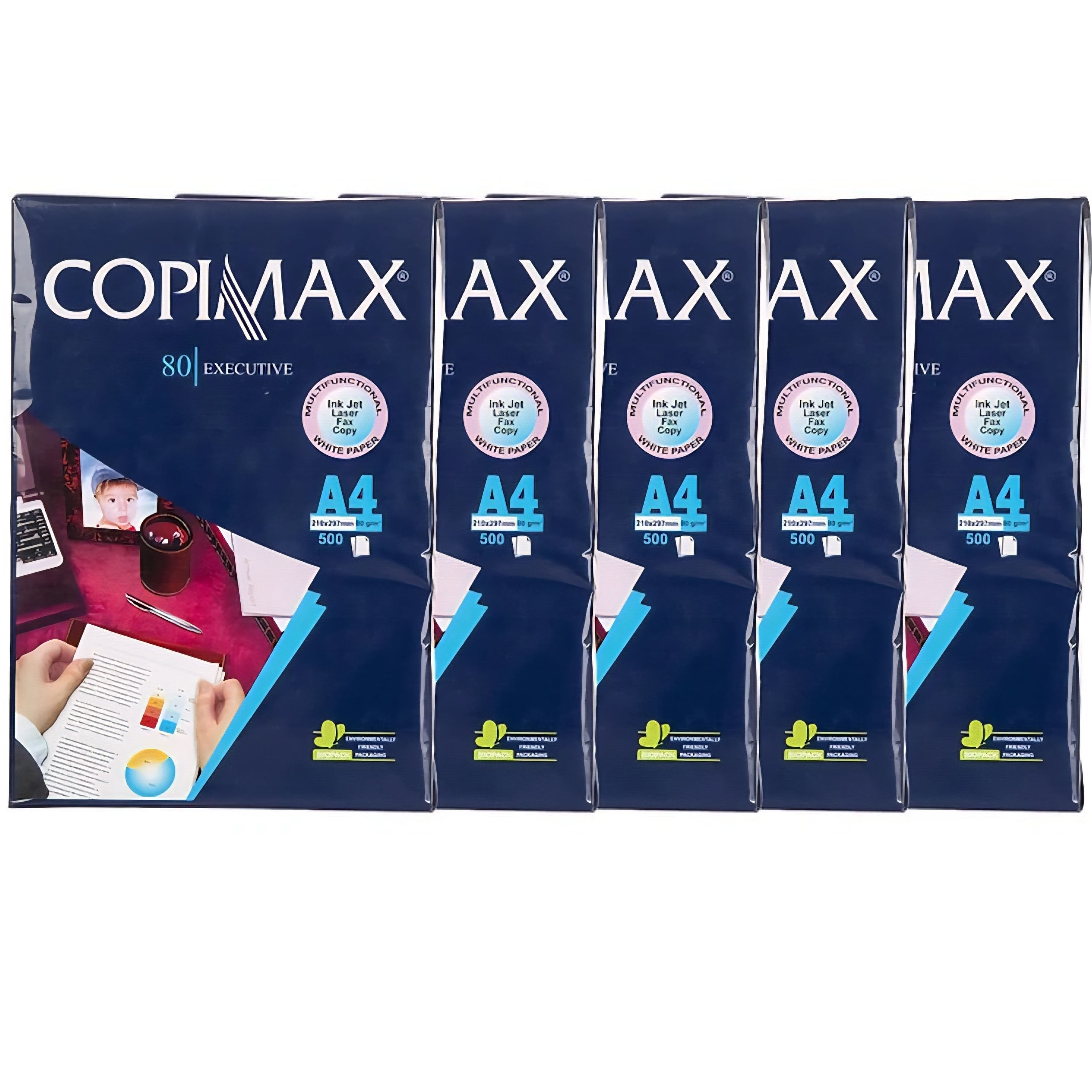 کاغذ A4 کپی مکس 5 بسته 500 عددی